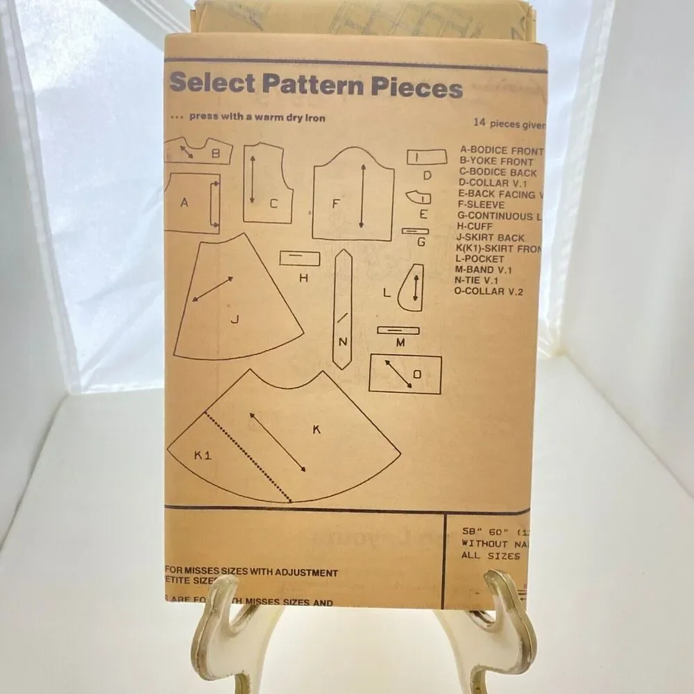 #6979 Simplicity Misses Dress Sewing Pattern Size 16